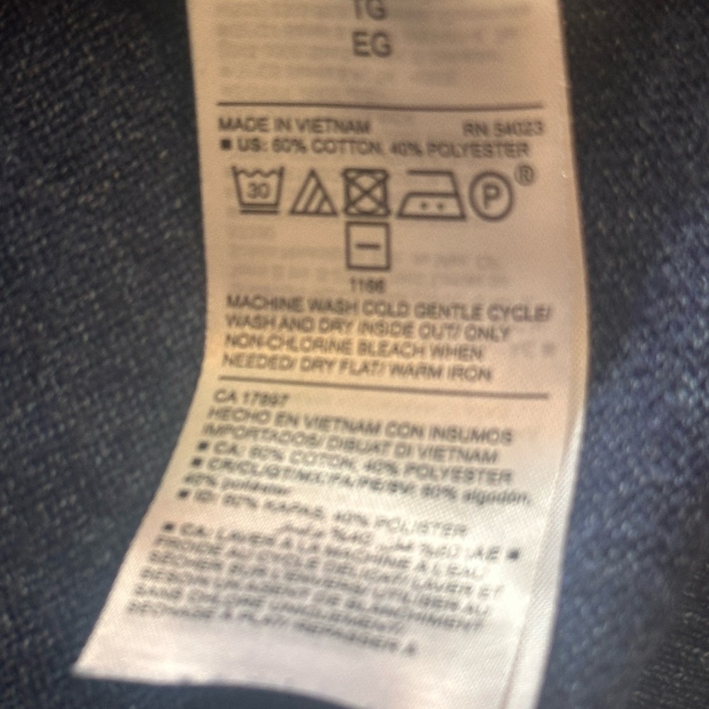 Old Navy Blue Long Sleeve Sweater - Picture 5 of 6